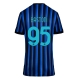 Inter Milan Alessandro Bastoni #95 Replike Domaci Dres za Ženska 2025-26 Kratak Rukav